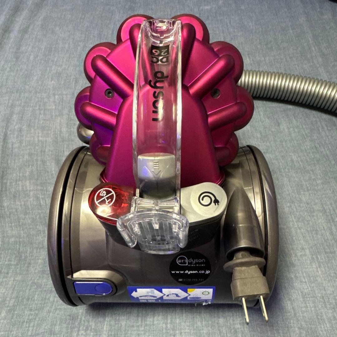 ダイソン　キャニスター掃除機 グレー・ピンク　DC26CFMHCOM