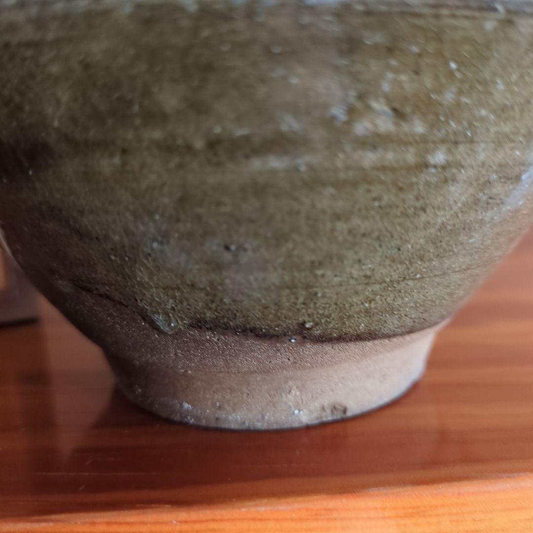 古琉球窯 茶碗 マカイ　直径約14cm　沖縄　琉球　古美術品　骨董品