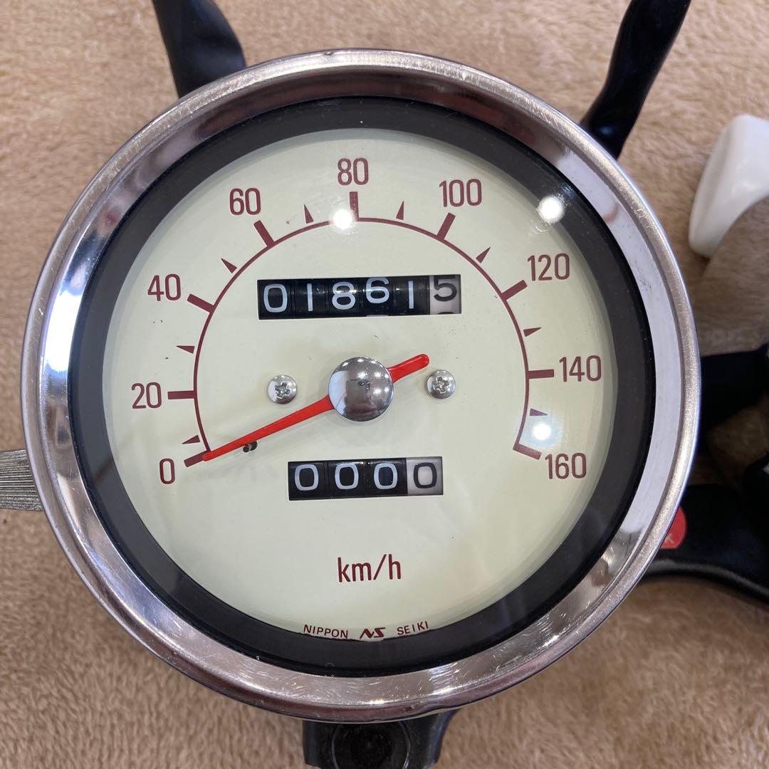 YAMAHA SR400 スピードメーター　タコメーターセット　ジャンク