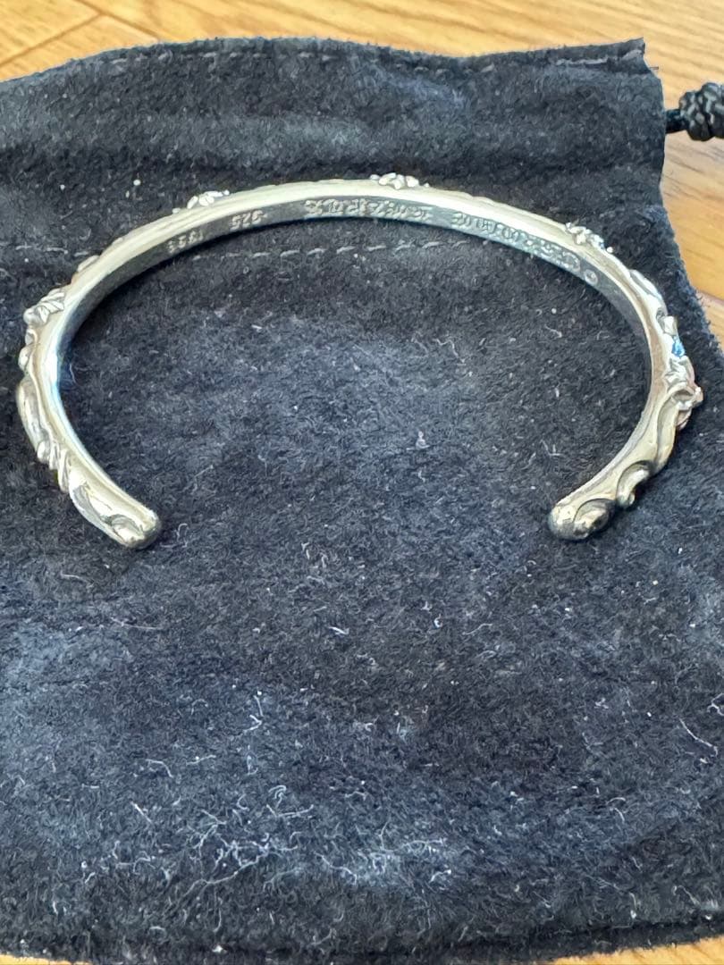 【インボイス原本付属】CHROME HEARTS クロムハーツSBTバングル