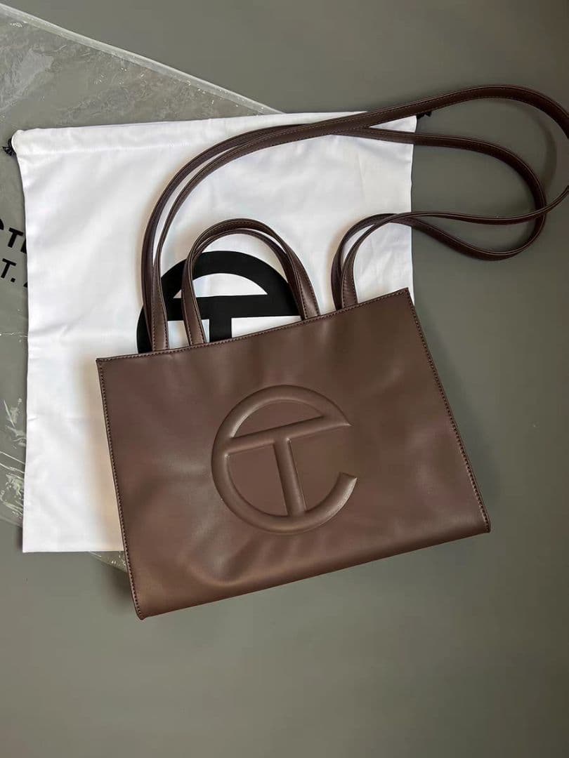 TELFAR 大人気 ショッピングバック スモール チョコレート 茶色