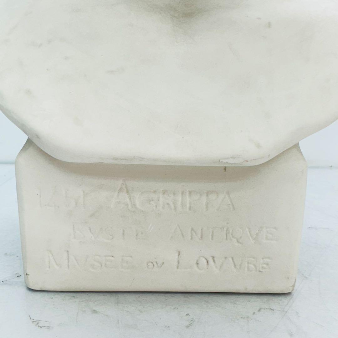 アグリッパ胸像　石膏像