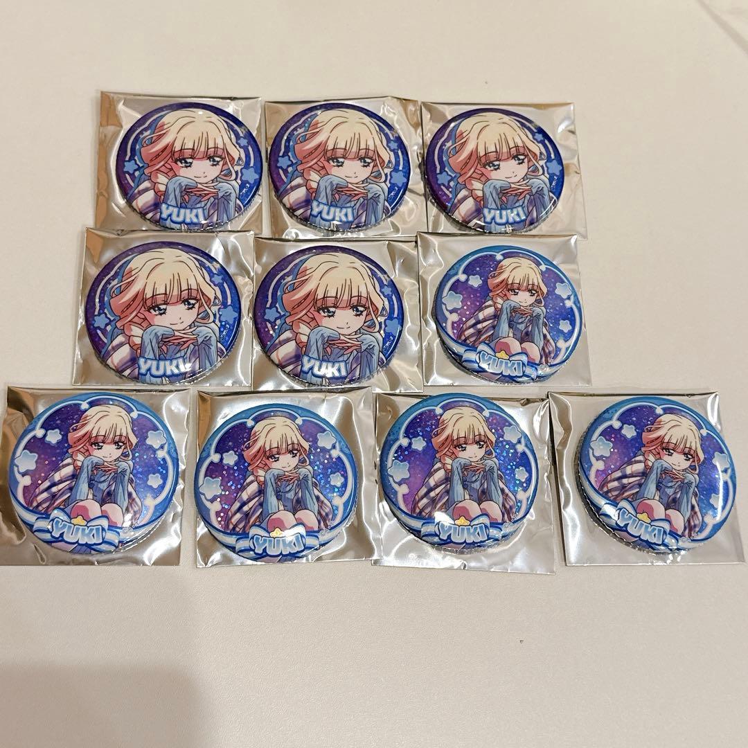 わんだふるぷりきゅあ　ドリームステージ　缶バッジ　ゆき