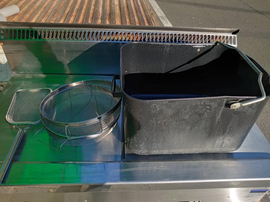 【2019年製】マルゼン　ガスフライヤー　都市ガス用　MGF-C23WK