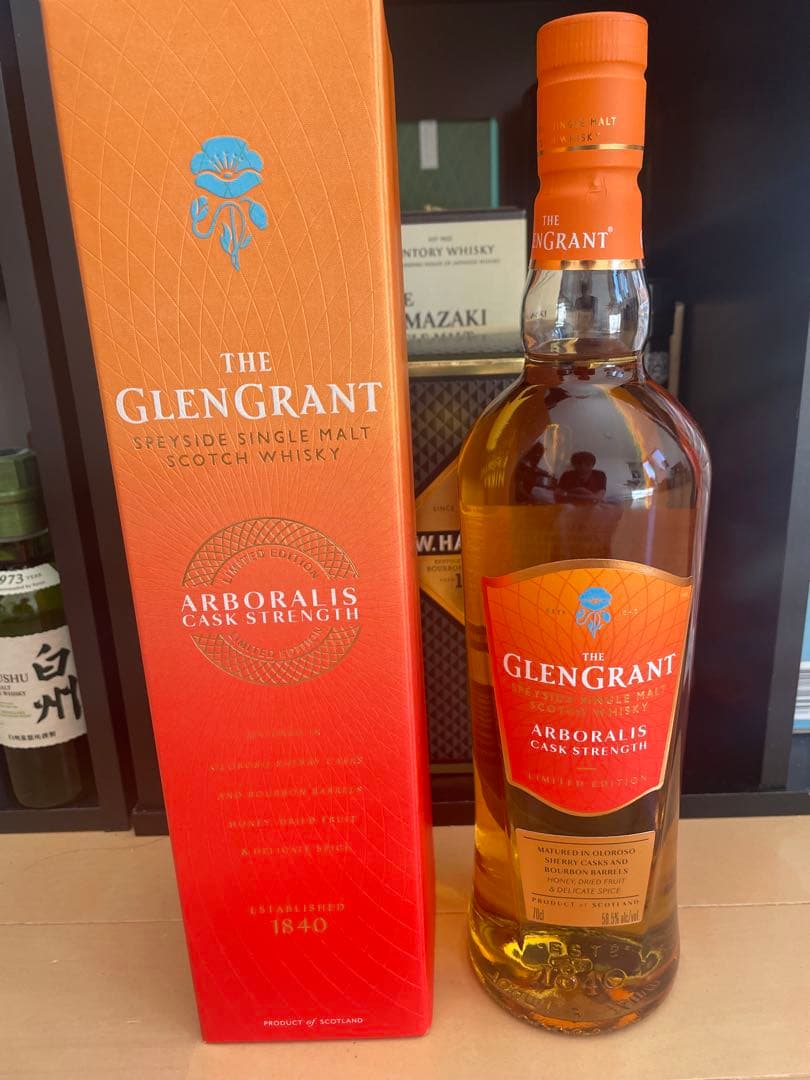 未開栓　グレングラントカスクストレングス　 バランタインファイネスト KISS