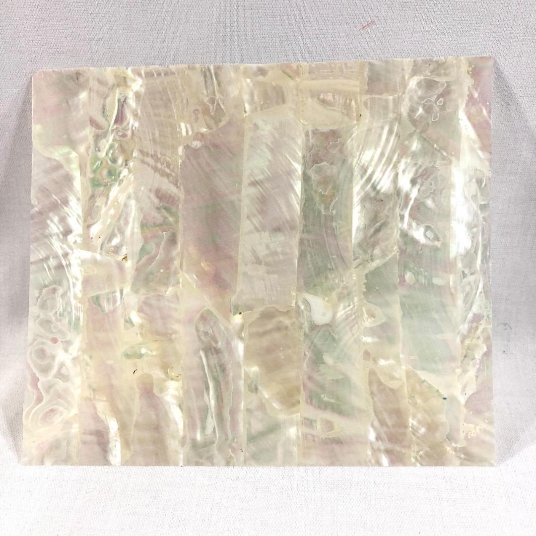 あわび　青貝　螺鈿　延板　カッターで切れる貝シート 工芸・民芸 沈金・螺鈿工芸】