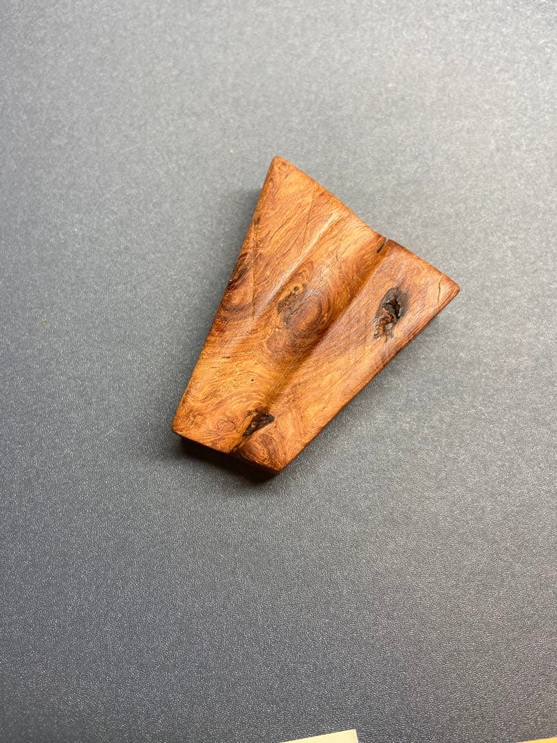 (山田オフコース)工房楔　花梨紅白こぶ杢シャープペン0.5ミリ おまけ付き