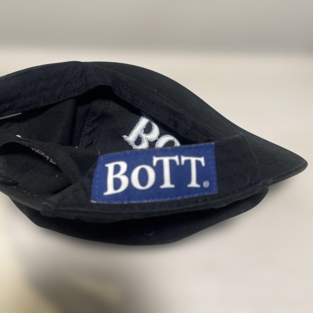 BOTT ブラック　キャップ　コットン