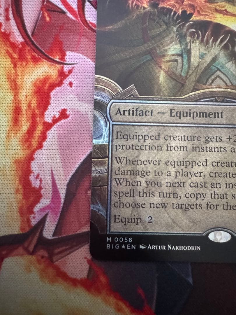 MTG ショーケース 富と力の剣　英語Foil