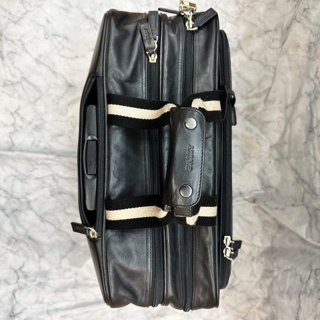 ✨美品✨BALLY レザー 鍵付 キャリーバッグ ケース トレスポ 機内持ち込み