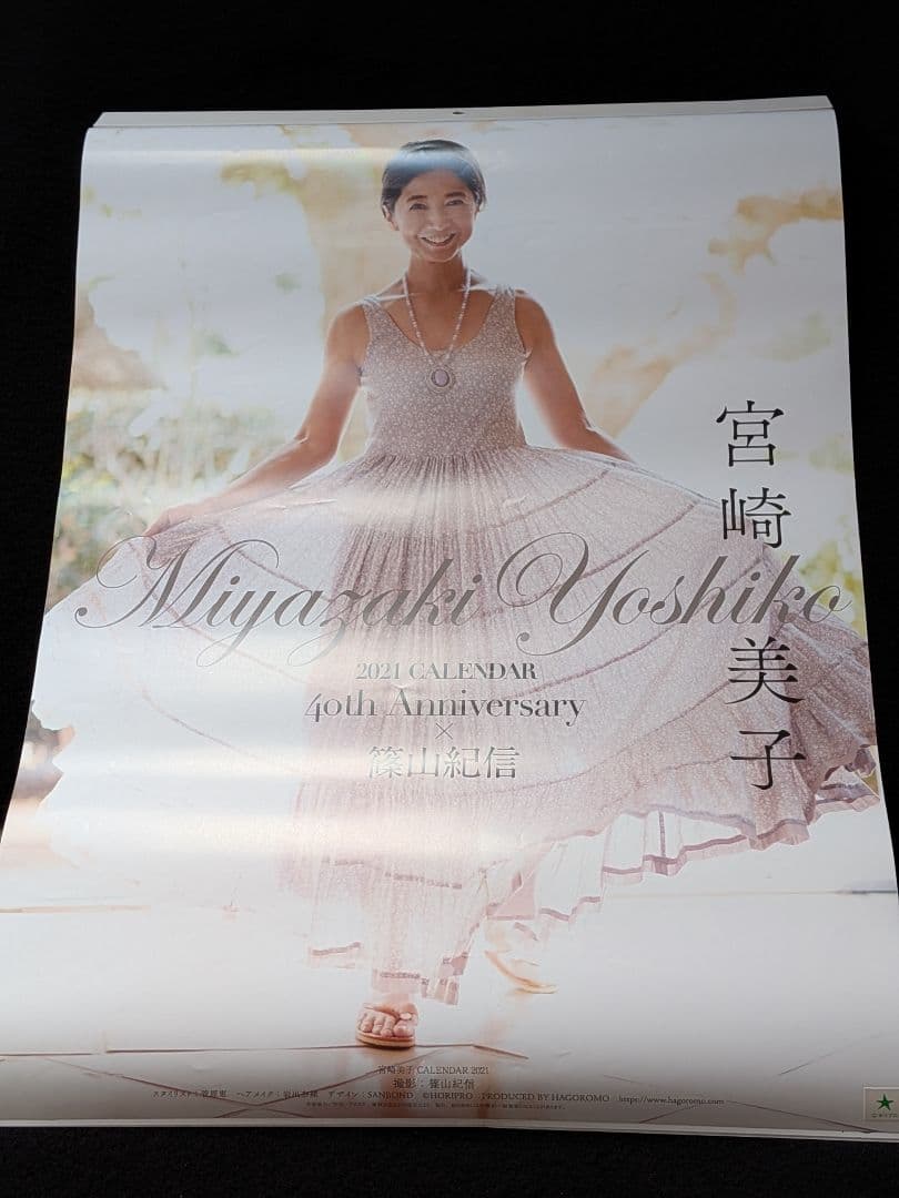 宮崎美子 40周年記念フォトブック ポストカード　カレンダー　ホリプロ　篠山紀信