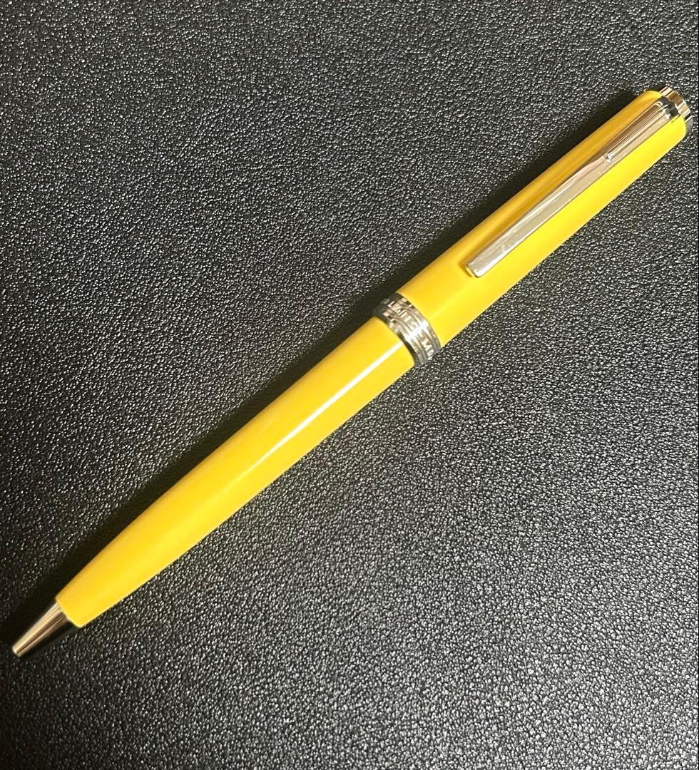 モンブラン　pix ボールペン　イエロー