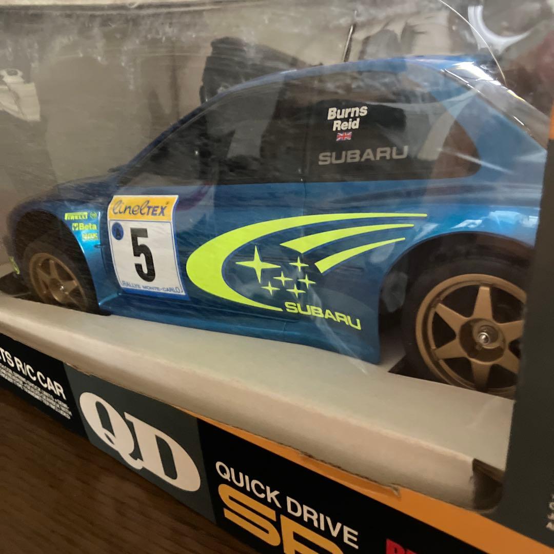 タミヤ 1/10 QDスポーツRCカー スバルインプレッサ WRC'99