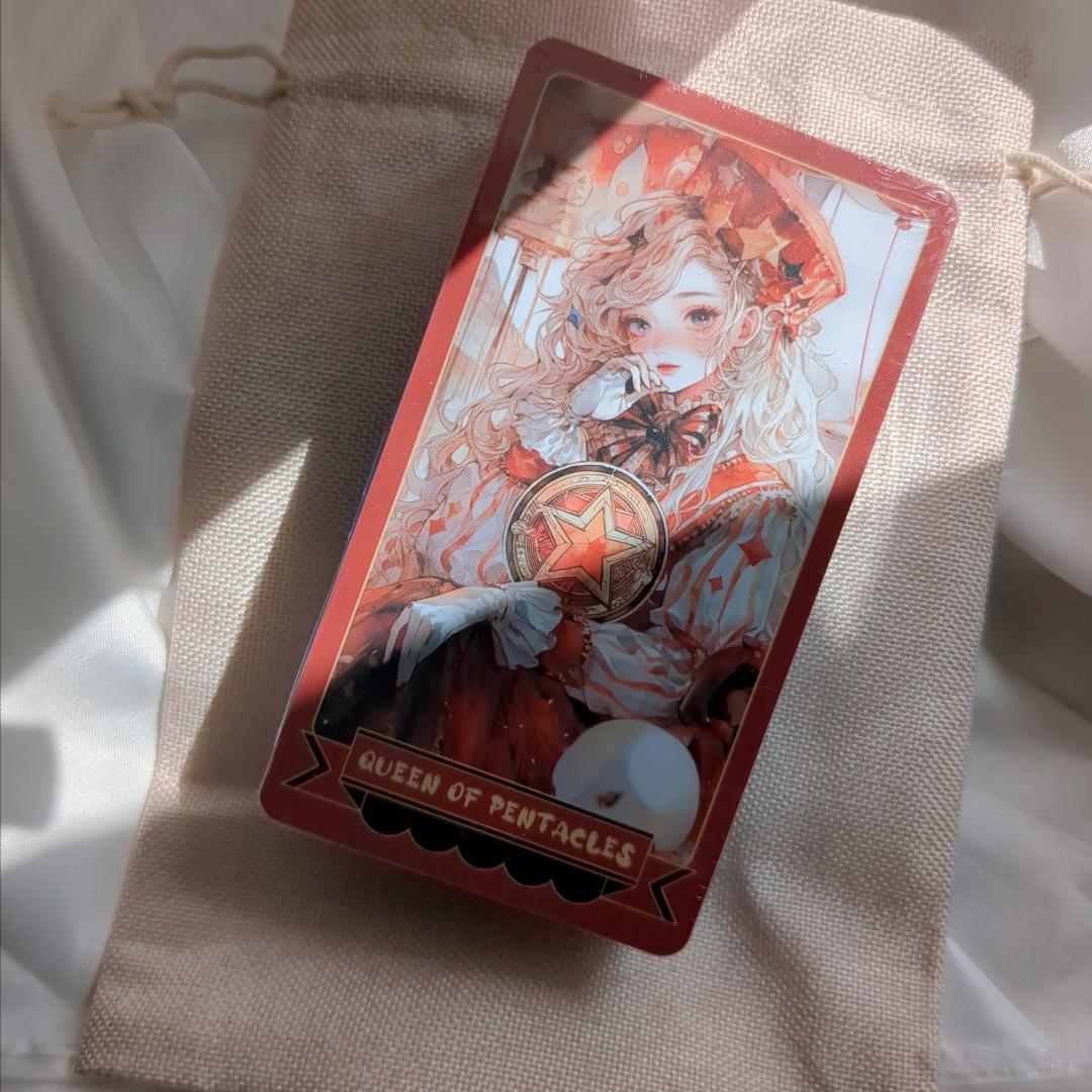 【正規品タロットカード】PVC製✨鮮やかなビビットカラーのサーカスタロット