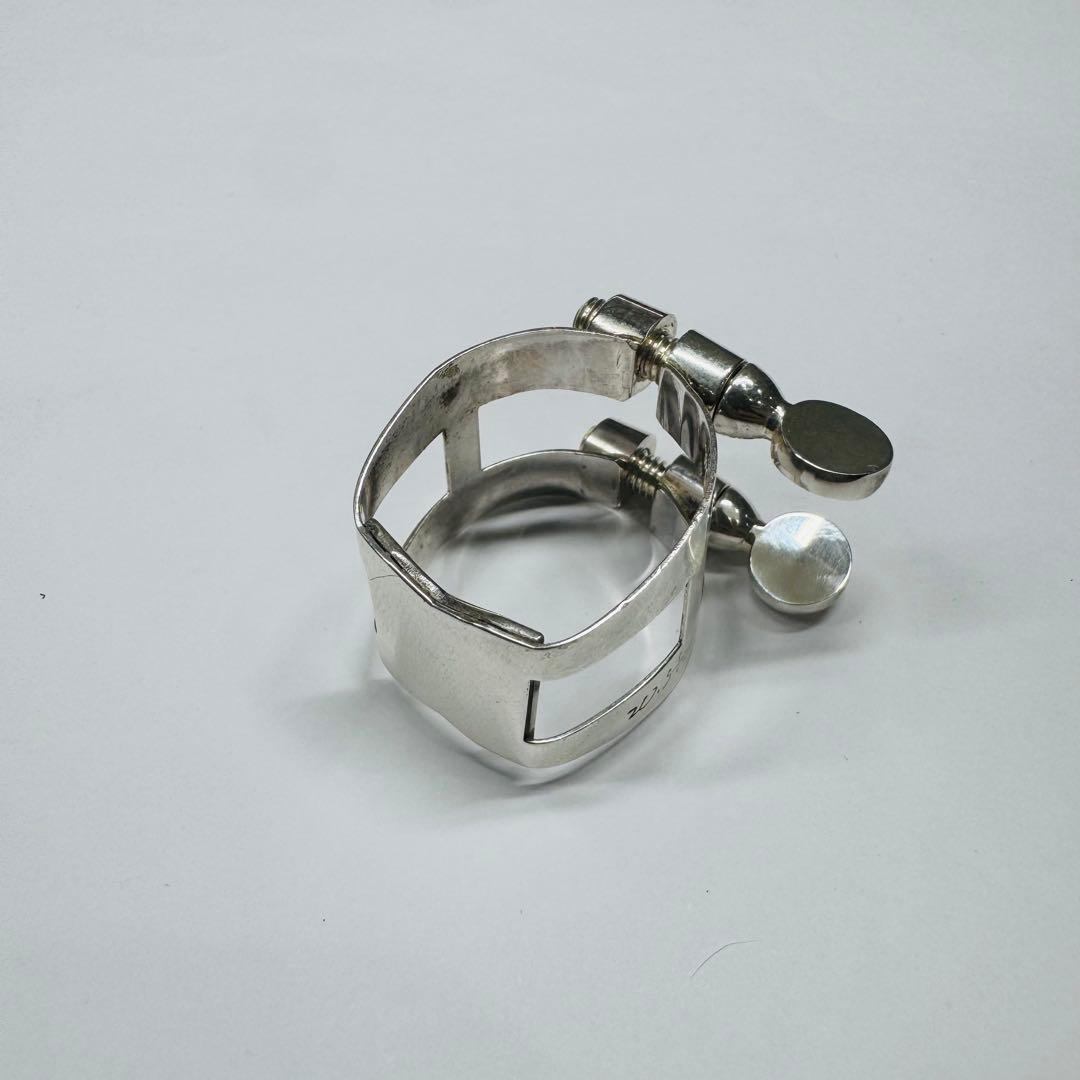 woodstone ソプラノサックス リガチャー 総銀 SS