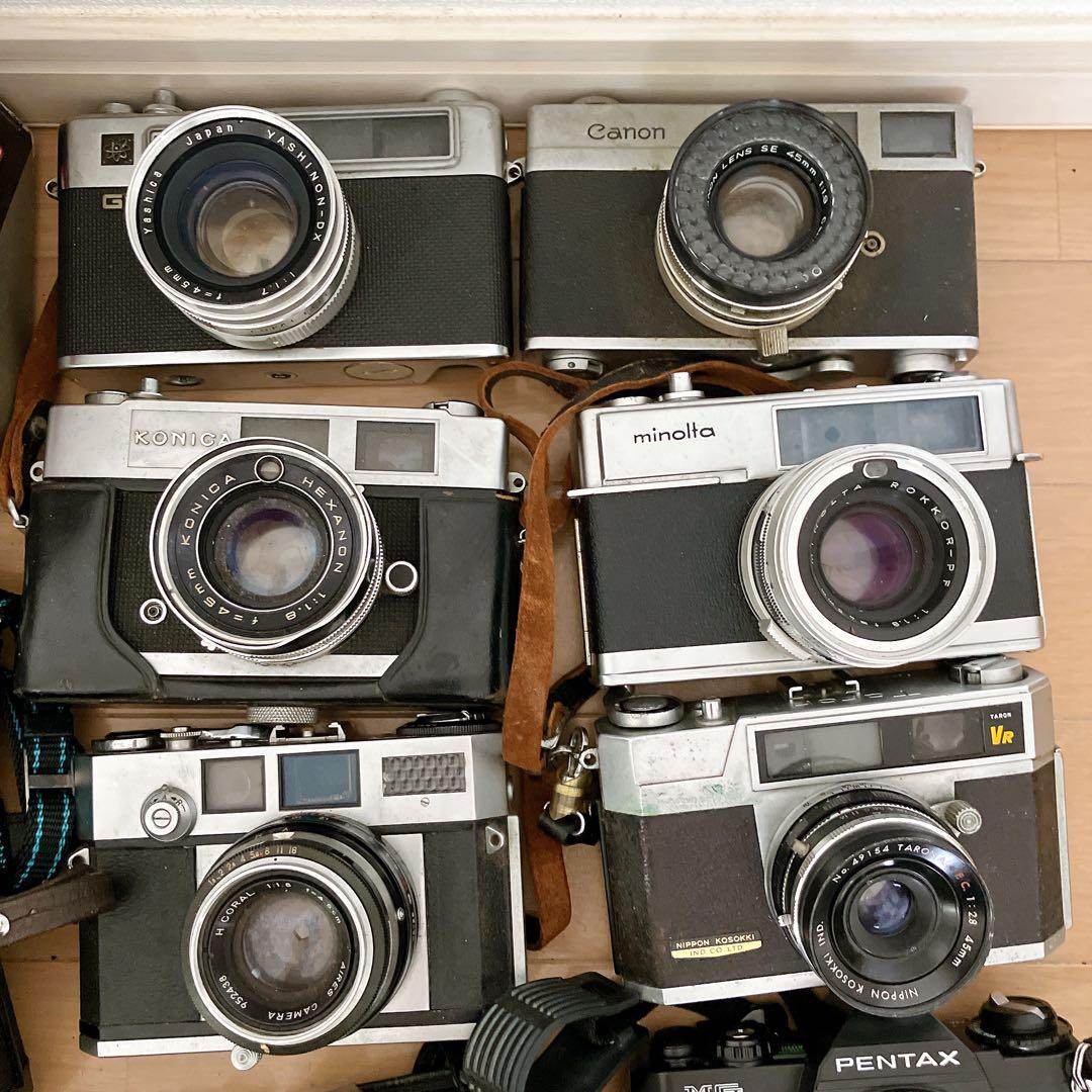 フィルムカメラ　ジャンクまとめ売り　12台　ビンテージ　オールドカメラ