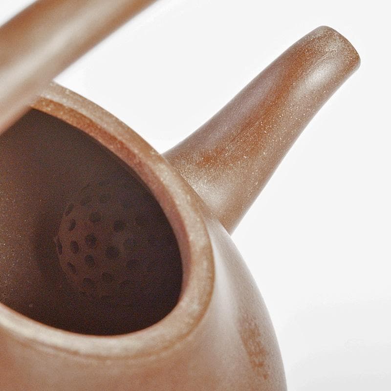 中国　紫砂　朱泥　急須　茶壷　在銘　C　R6282