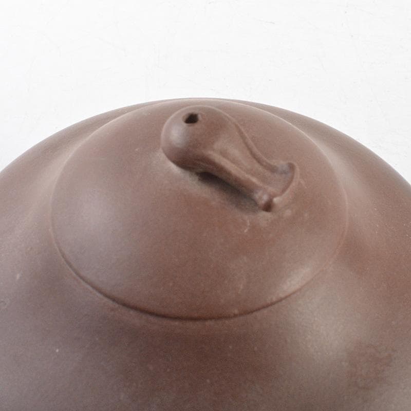 中国　紫砂　朱泥　急須　茶壷　在銘　C　R6282