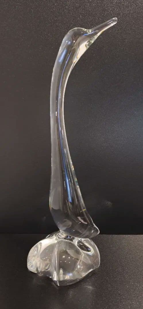 ドーム Daum france クリスタル 鳥 オブジェ アート アンティーク