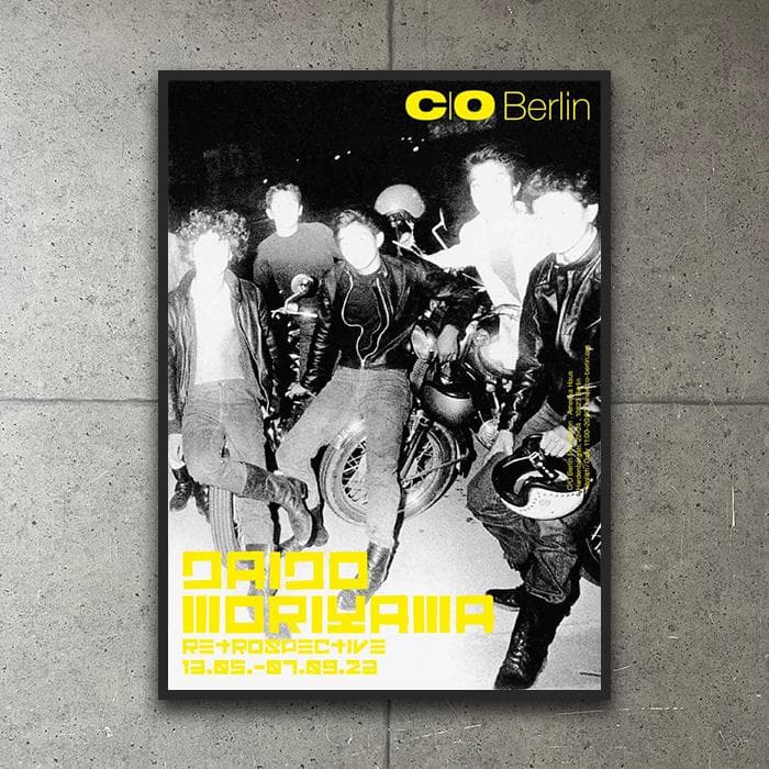 額装済/Retospective bike/森山 大道 アートポスター