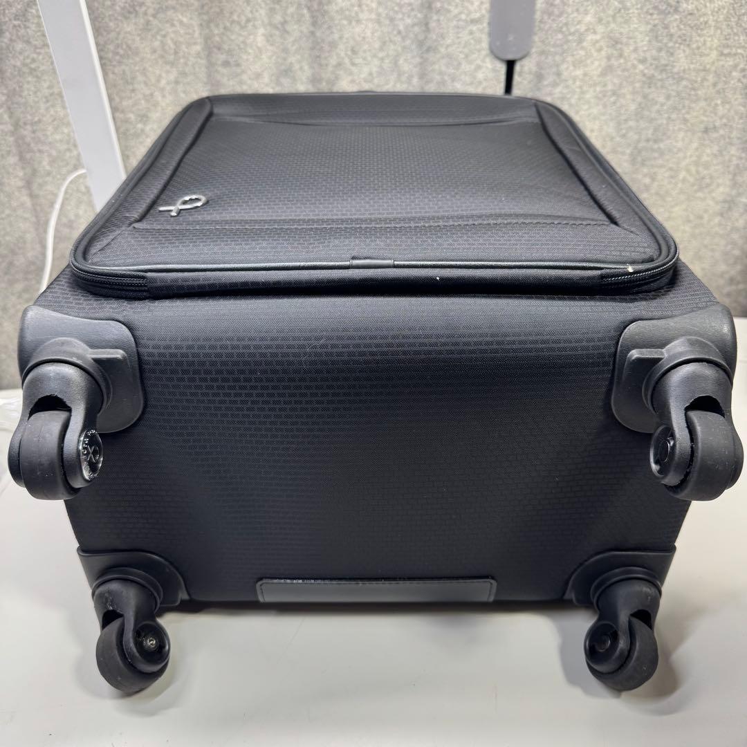 か*※様 エース プロテカ フィーナ スーツケース ソフトキャリー 黒 鍵付き