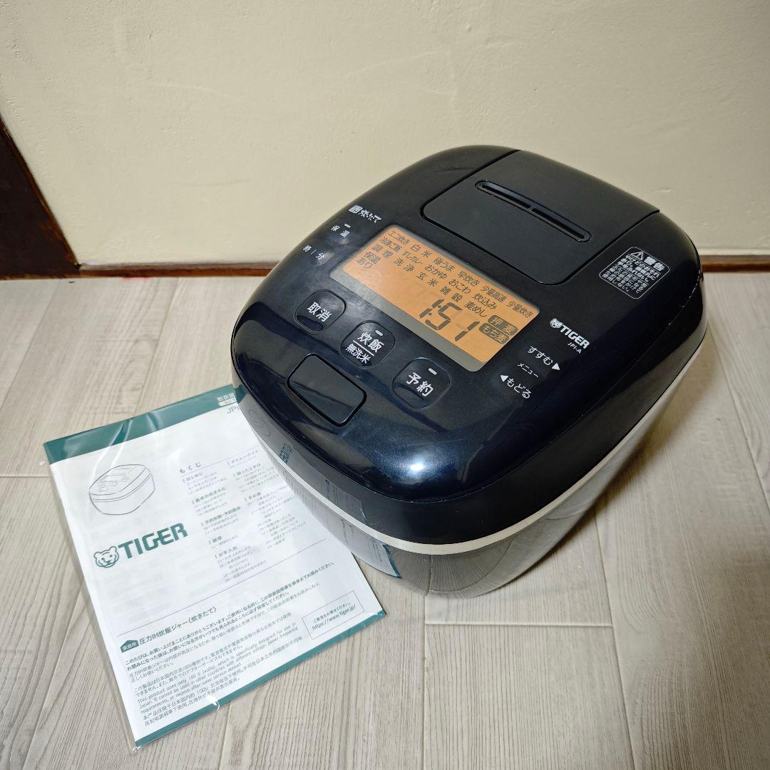 【良品】タイガー 炊飯器 5.5合 圧力IH式 JPI-A100