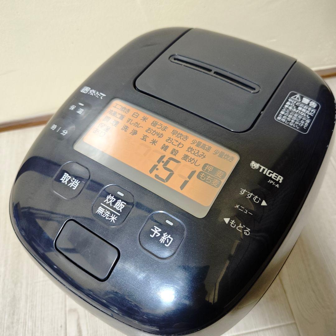 【良品】タイガー 炊飯器 5.5合 圧力IH式 JPI-A100