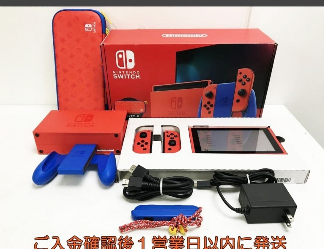 Nintendo Switch 本体　マリオレッド