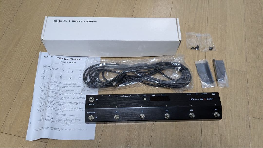 CAJ MIDI PRG Station MIDIフットスイッチ コントローラー