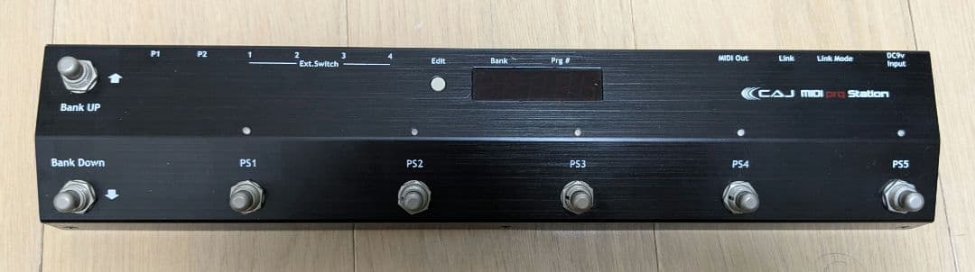CAJ MIDI PRG Station MIDIフットスイッチ コントローラー