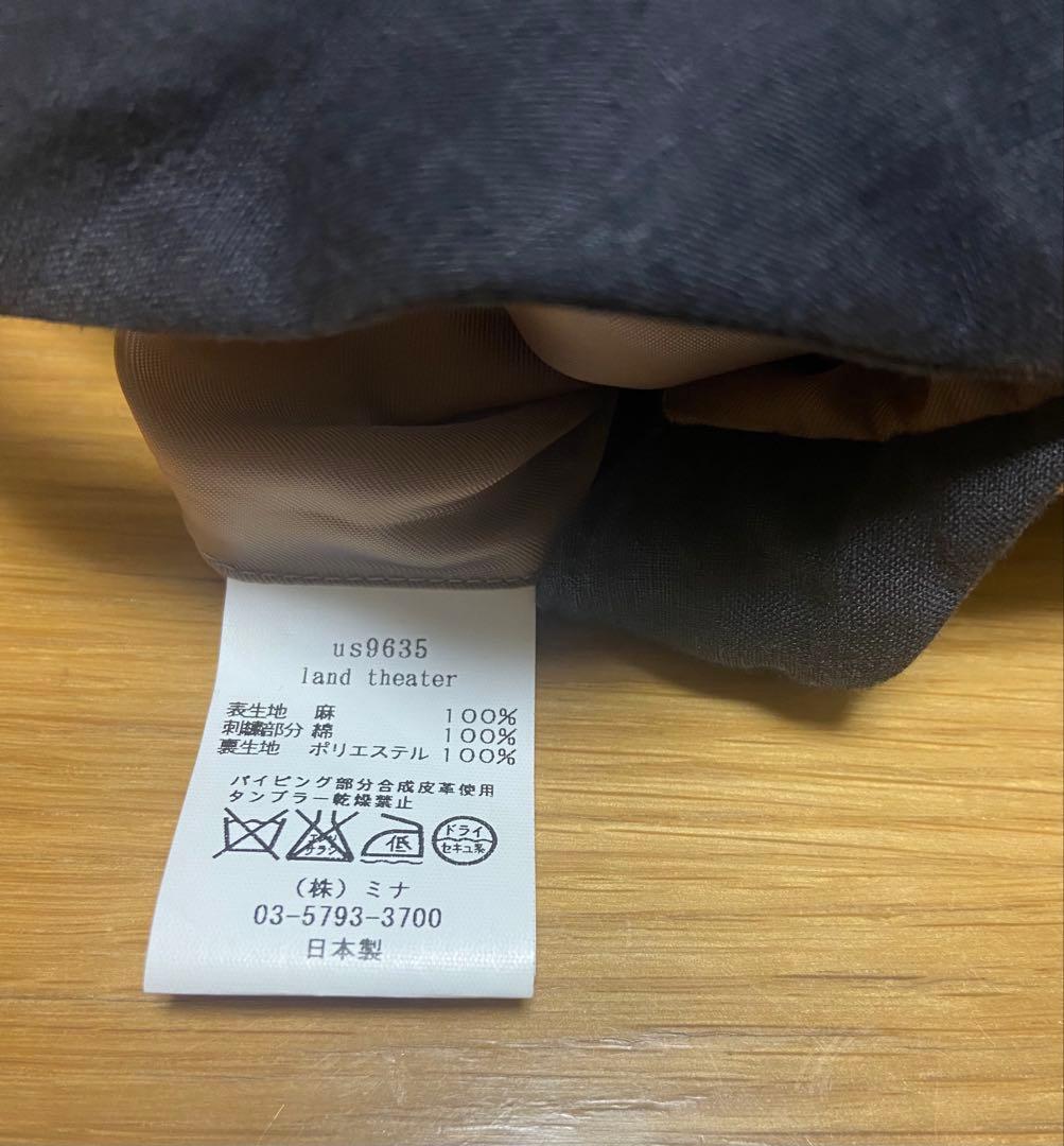 ミナペルホネン land theater エッグバッグ