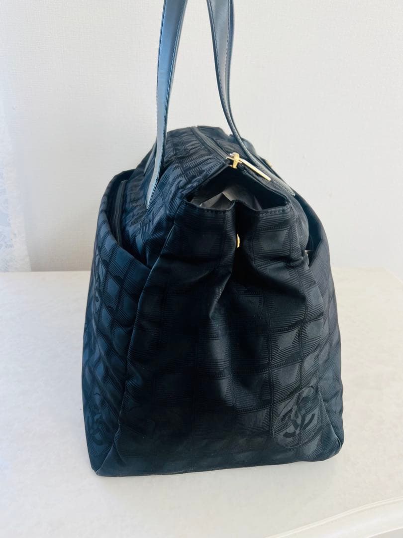 美品シャネル　ニュートラベルライン　ボストンバック