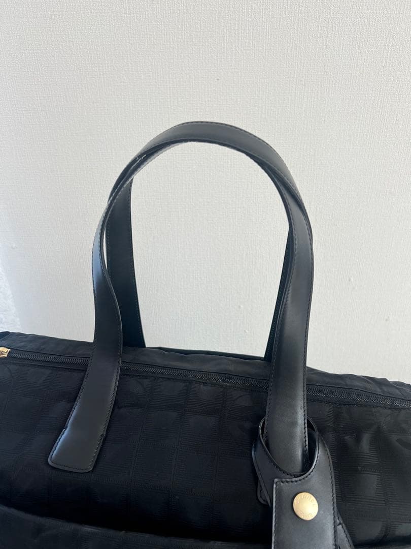 美品シャネル　ニュートラベルライン　ボストンバック