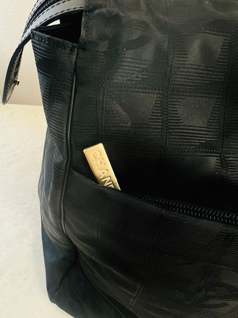 美品シャネル　ニュートラベルライン　ボストンバック