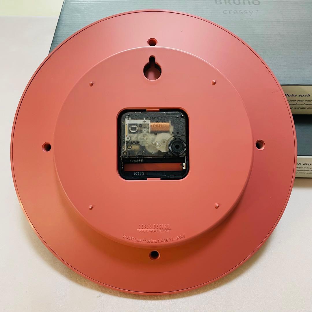 新品TAKATA SESSA Lemnos掛時計 シンプルデザイン