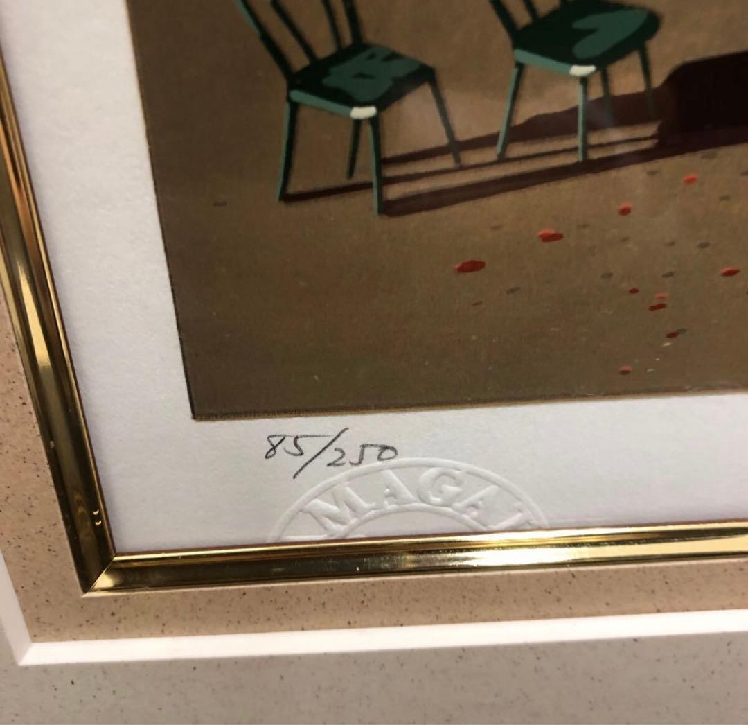 ヒロ ヤマガタ FATHER&SON Ⅱ 父と子2 シルクスクリーン 保証書付