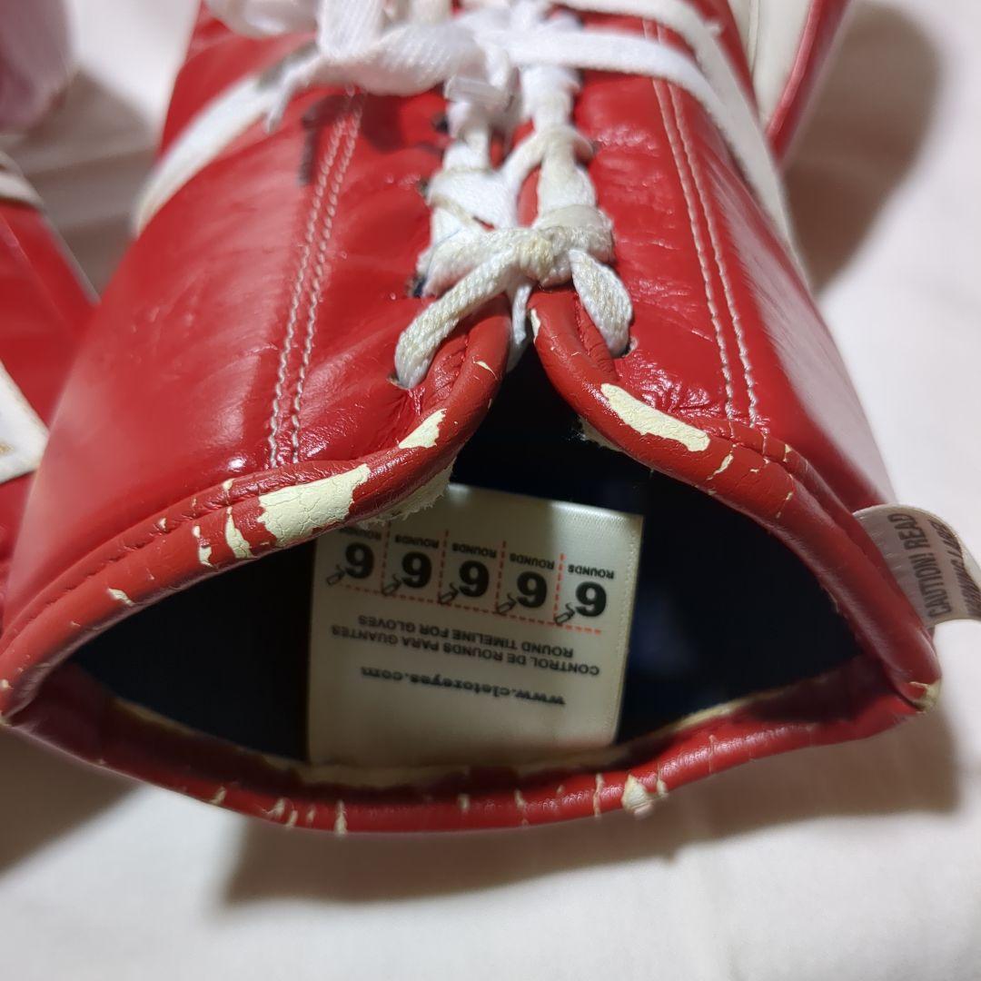 レイジェス　ボクシンググローブ　赤　10oz　プロファイト用　中古品