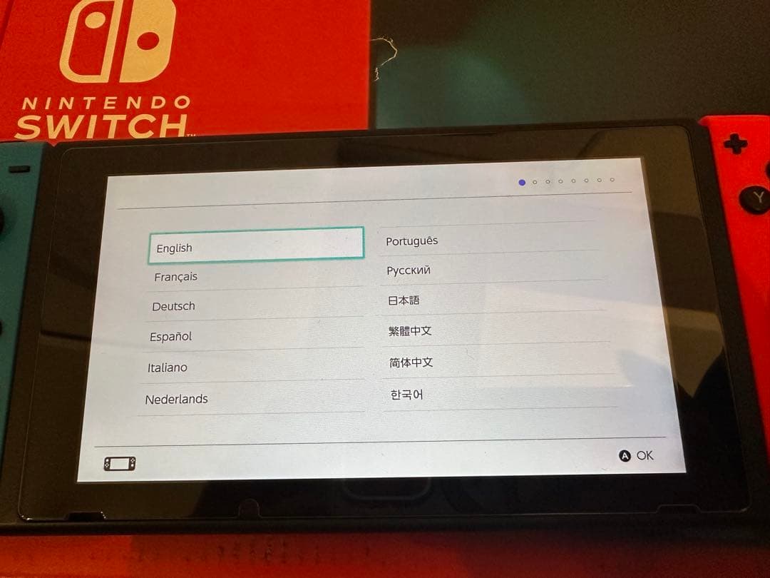 【完品】Nintendo Switch 本体 128GBSDカード付き