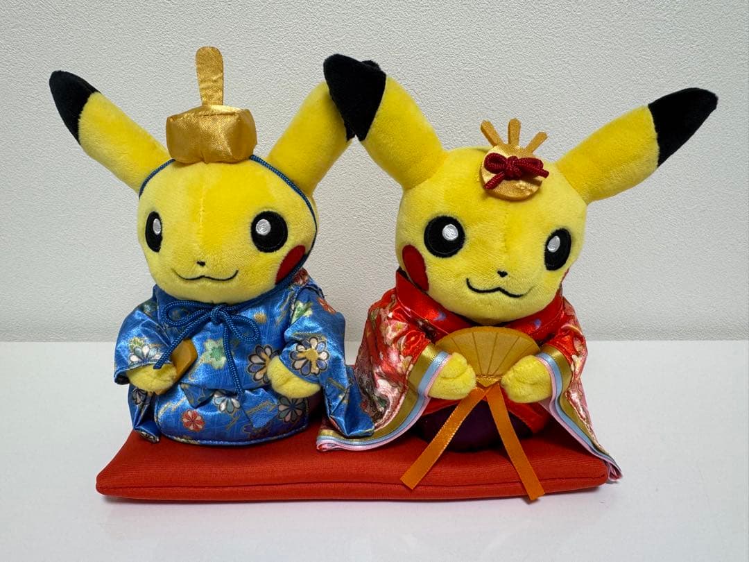 マンスリーペア ピカチュウ3月 雛人形 ひな祭り ひなまつり ぬいぐるみ