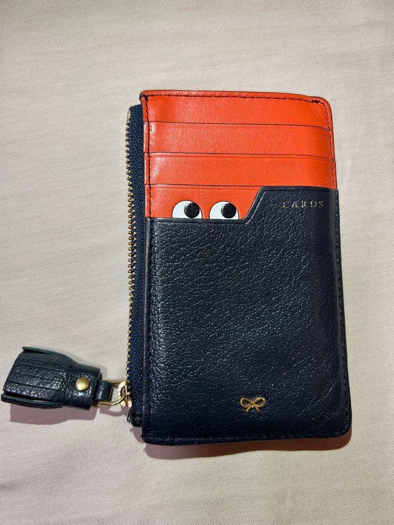 Anya Hindmarch ケース オレンジ/ブラック