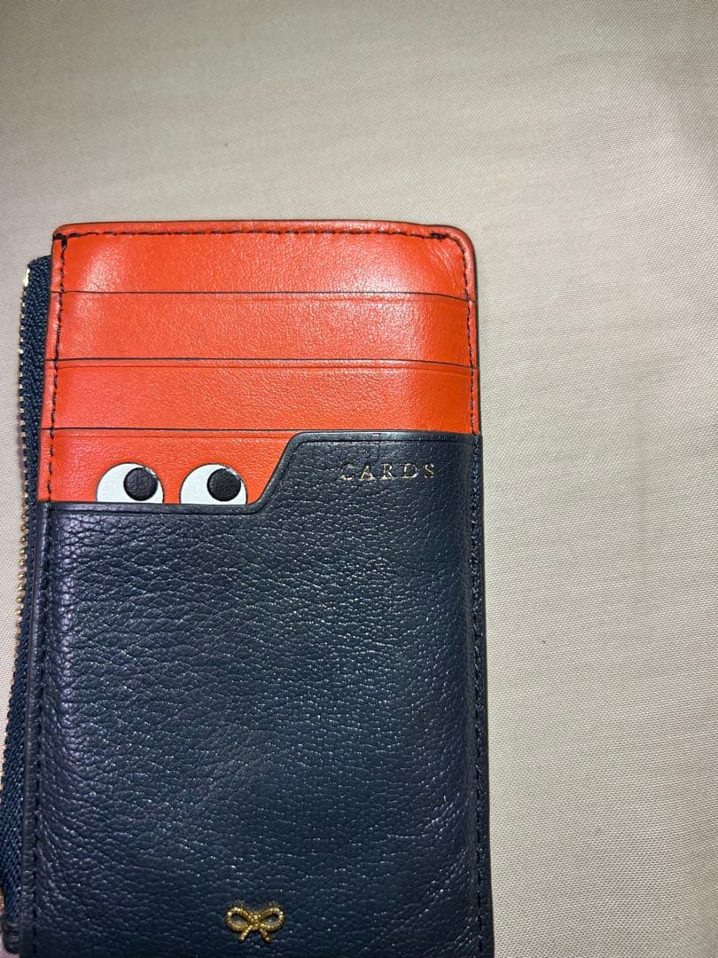 Anya Hindmarch ケース オレンジ/ブラック