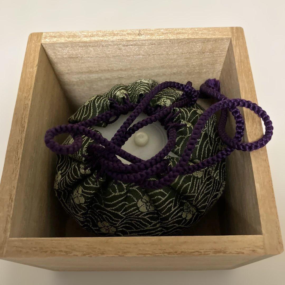 茶道具 大海茶入 桶谷定一作 共箱 仕覆付