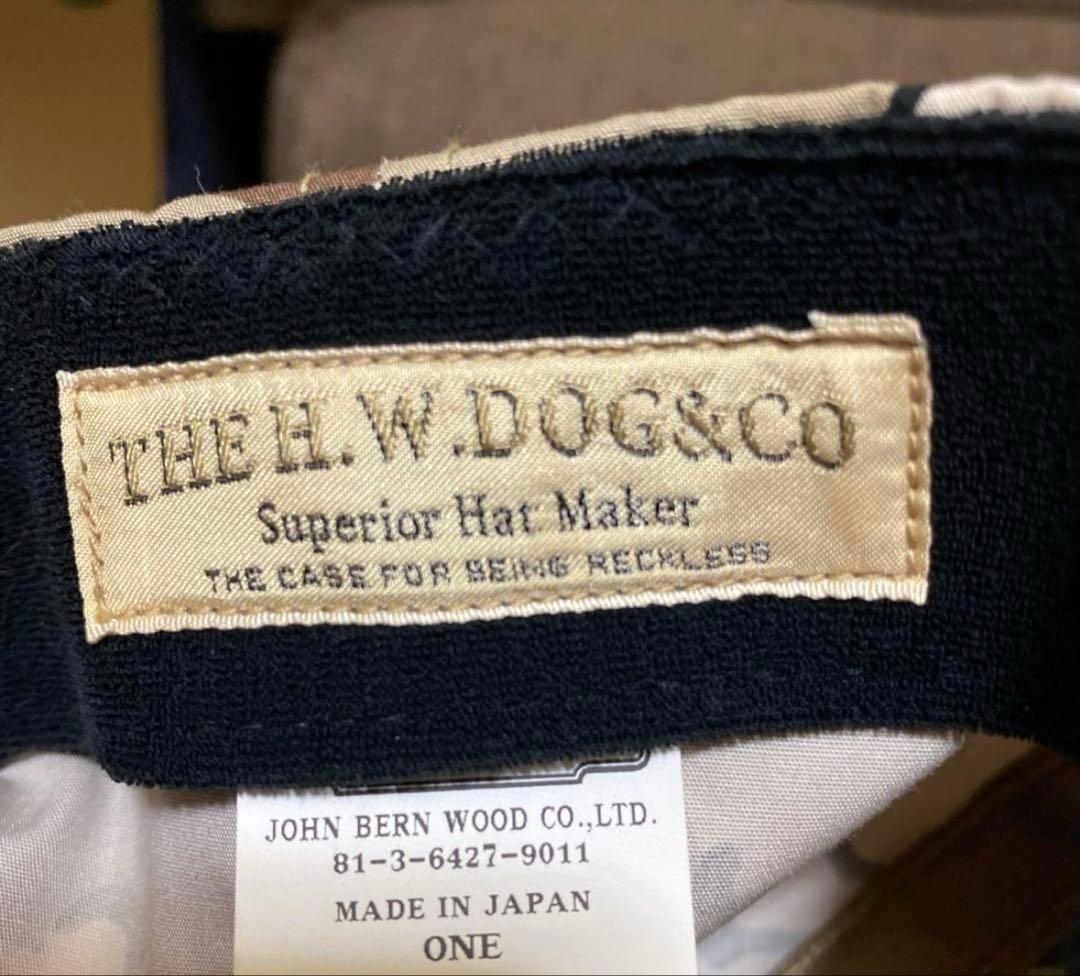 THE Ｈ.Ｗ.DOG&COトラッカーキャップ
