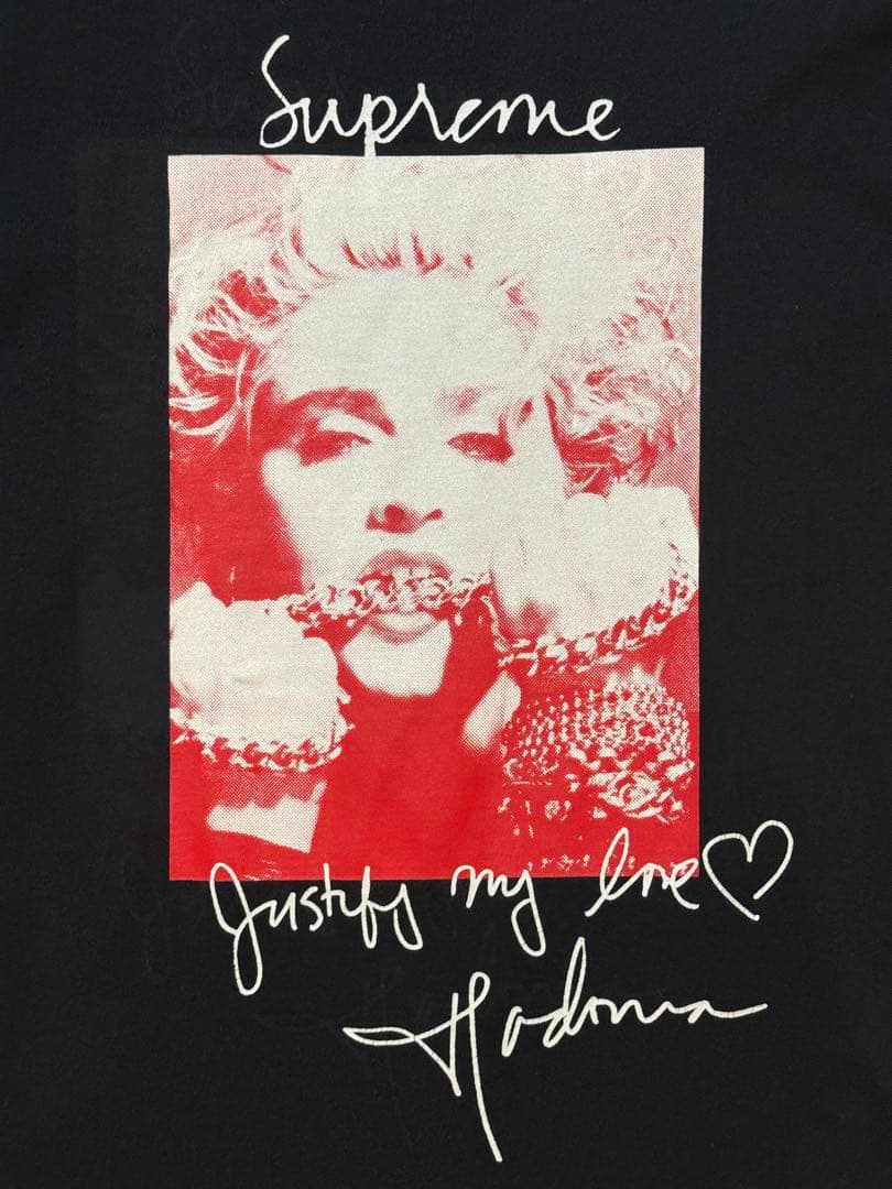 Supreme Madonna Tee ブラック M 木村拓哉