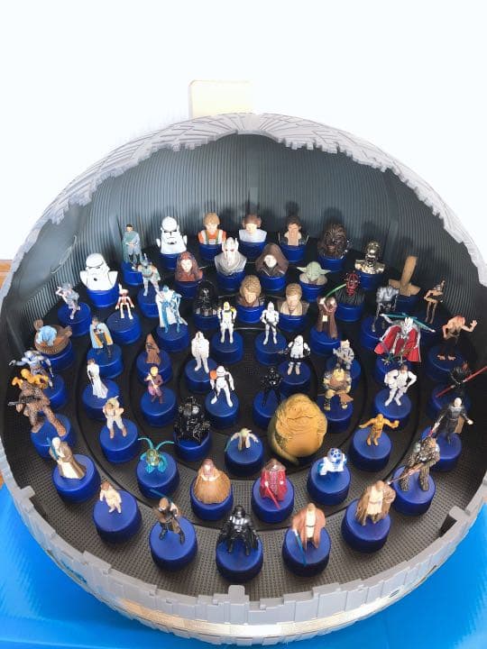 PEPSI スターウォーズ EP3 ボトルキャップ フルコンプリート・台座付き