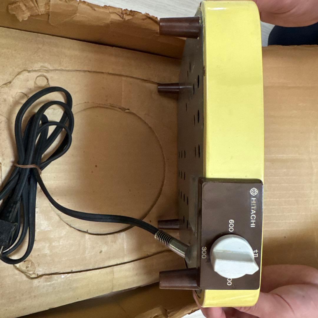 昭和レトロ　日立電気こんろ