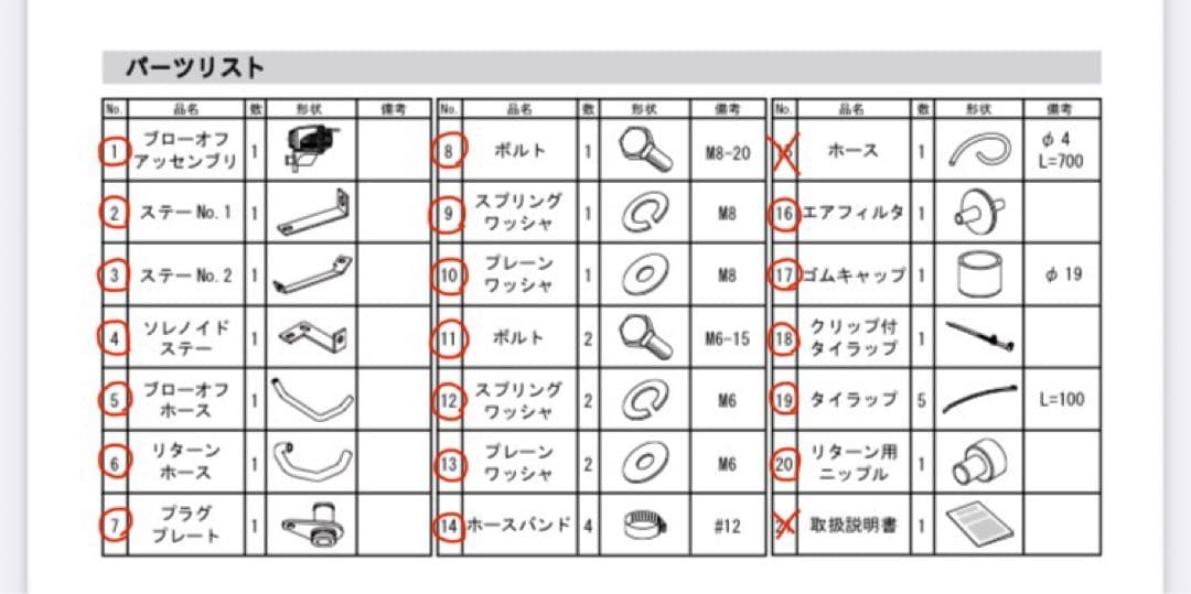 【しん】HKS ブローオフバルブ SQV4