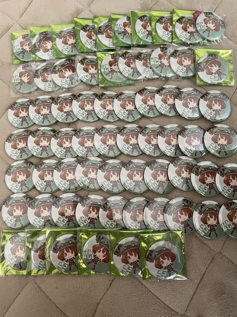 コンパス　ニコラ・テスラ　ホーム缶バッジ　66個セット