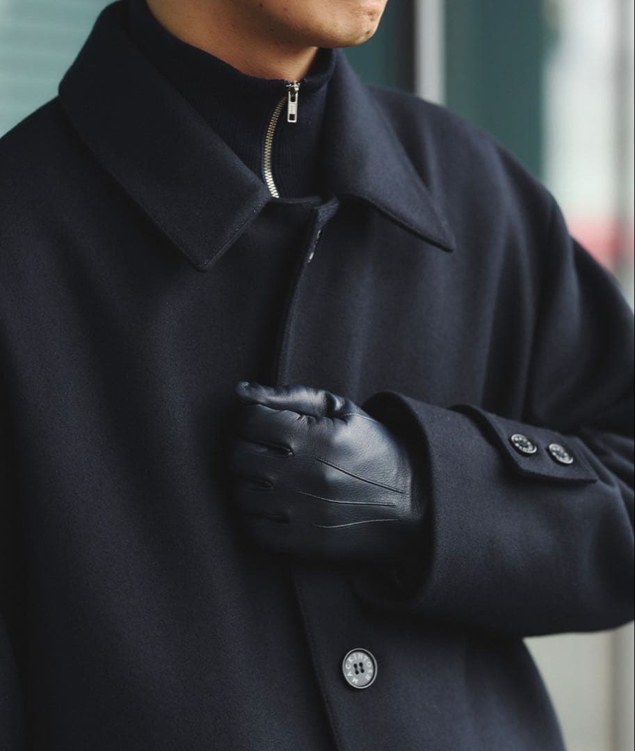 【7.5inch】DENTS / シープレザー アンライニング グローブ