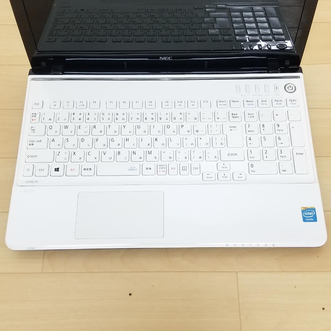 期間限定 新品SSＤ DVD使用可ノートPC NEC(E1168)